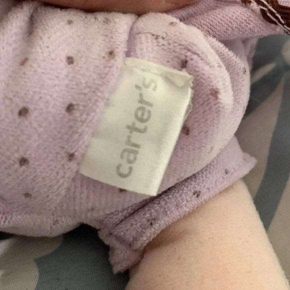 CARTERS PLUSH LOVEY DOLL RATTLE - Picture 3 of 3